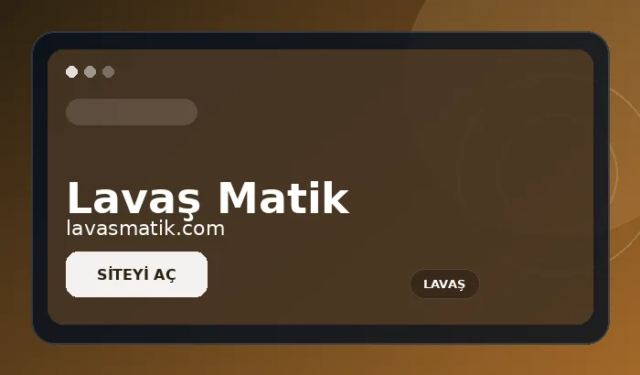 Lavaş Matik web sitesi tanıtım görseli